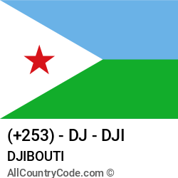 Djibouti Country and phone Codes : +253, DJ, DJI Djibouti Country and phone Codes : +253, DJ, DJI