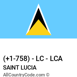 Saint Lucia Country and phone Codes : +1-758, LC, LCA Saint Lucia Country and phone Codes : +1-758, LC, LCA
