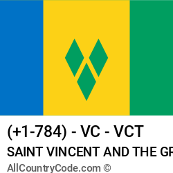 Saint Vincent and the Grenadines Country and phone Codes : +1-784, VC, VCT Saint Vincent and the Grenadines Country and phone Codes : +1-784, VC, VCT