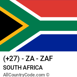 South Africa Country and phone Codes : +27, ZA, ZAF South Africa Country and phone Codes : +27, ZA, ZAF