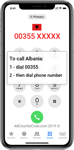 Albania 355 Country Code AL ALB Albania 355 Country Code AL ALB