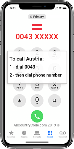 Austria 43 Country Code AT AUT Austria 43 Country Code AT AUT
