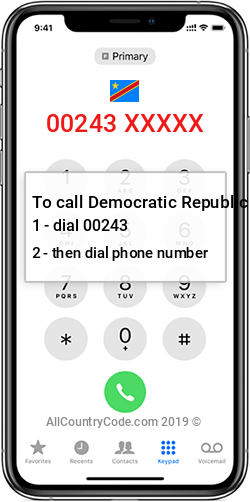 Democratic Republic of the Congo 243 Country Code CD COD Democratic Republic of the Congo 243 Country Code CD COD