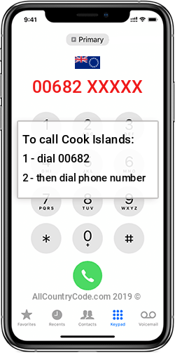 Cook Islands 682 Country Code CK COK Cook Islands 682 Country Code CK COK