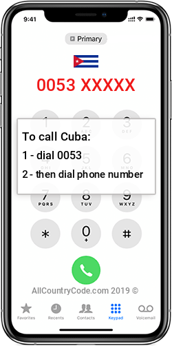 Cuba 53 Country Code CU CUB Cuba 53 Country Code CU CUB