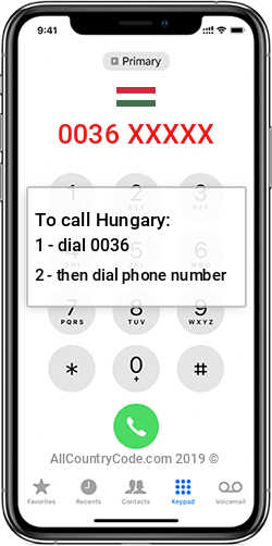 Hungary 36 Country Code HU HUN Hungary 36 Country Code HU HUN