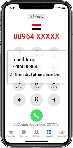 Iraq 964 Country Code IQ IRQ Iraq 964 Country Code IQ IRQ