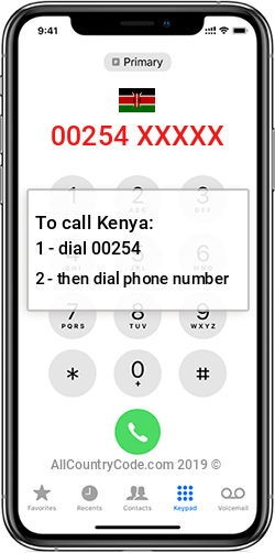 Kenya 254 Country Code KE KEN Kenya 254 Country Code KE KEN