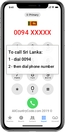 Sri Lanka 94 Country Code LK LKA Sri Lanka 94 Country Code LK LKA