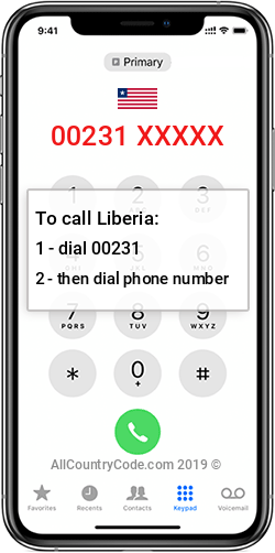 Liberia 231 Country Code LR LBR Liberia 231 Country Code LR LBR