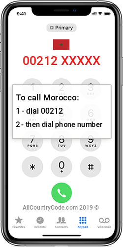 Morocco 212 Country Code MA MAR Morocco 212 Country Code MA MAR