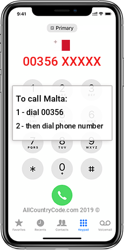 Malta 356 Country Code MT MLT Malta 356 Country Code MT MLT