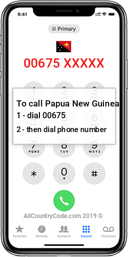 Papua New Guinea 675 Country Code PG PNG Papua New Guinea 675 Country Code PG PNG
