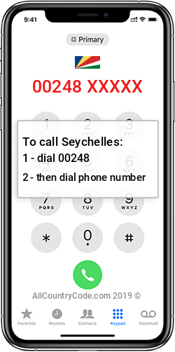 Seychelles 248 Country Code SC SYC Seychelles 248 Country Code SC SYC
