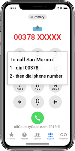 San Marino 378 Country Code SM SMR San Marino 378 Country Code SM SMR