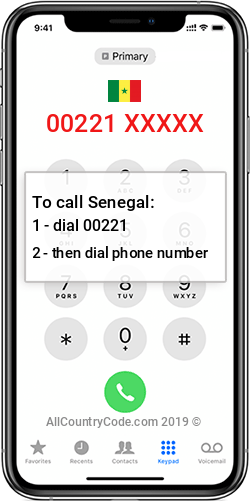 Senegal 221 Country Code SN SEN Senegal 221 Country Code SN SEN