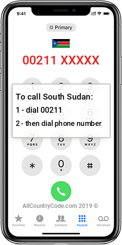 South Sudan 211 Country Code SS SSD South Sudan 211 Country Code SS SSD