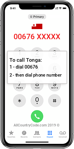 Tonga 676 Country Code TO TON Tonga 676 Country Code TO TON