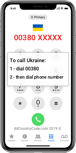Ukraine 380 Country Code UA UKR Ukraine 380 Country Code UA UKR