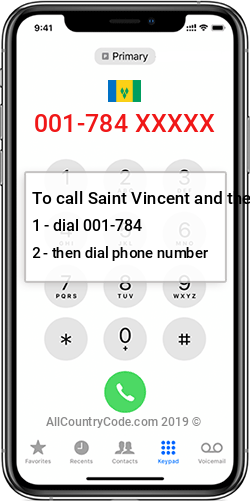 Saint Vincent and the Grenadines 1-784 Country Code VC VCT Saint Vincent and the Grenadines 1-784 Country Code VC VCT